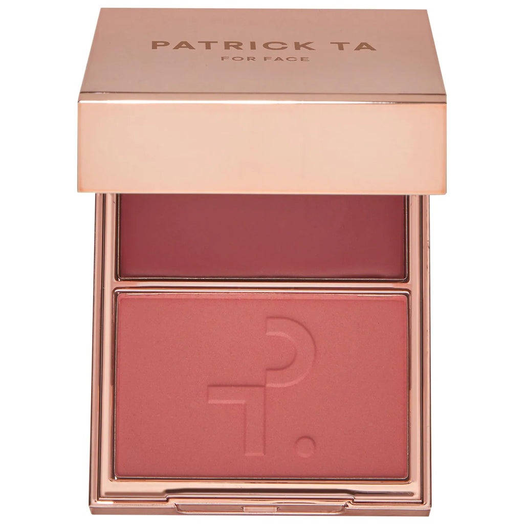 Patrick ta Major Headlines Double-Take Crème & Powder Blush Duo