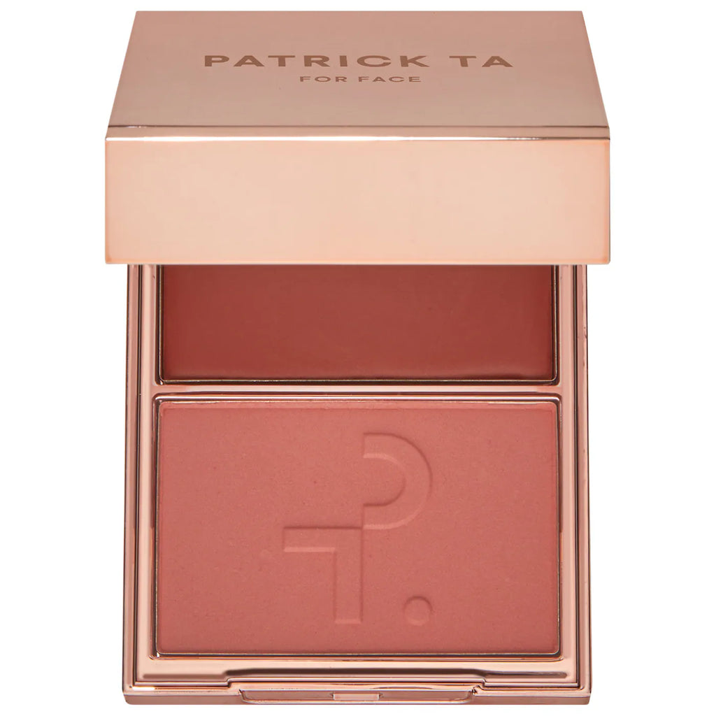 Patrick ta Major Headlines Double-Take Crème & Powder Blush Duo
