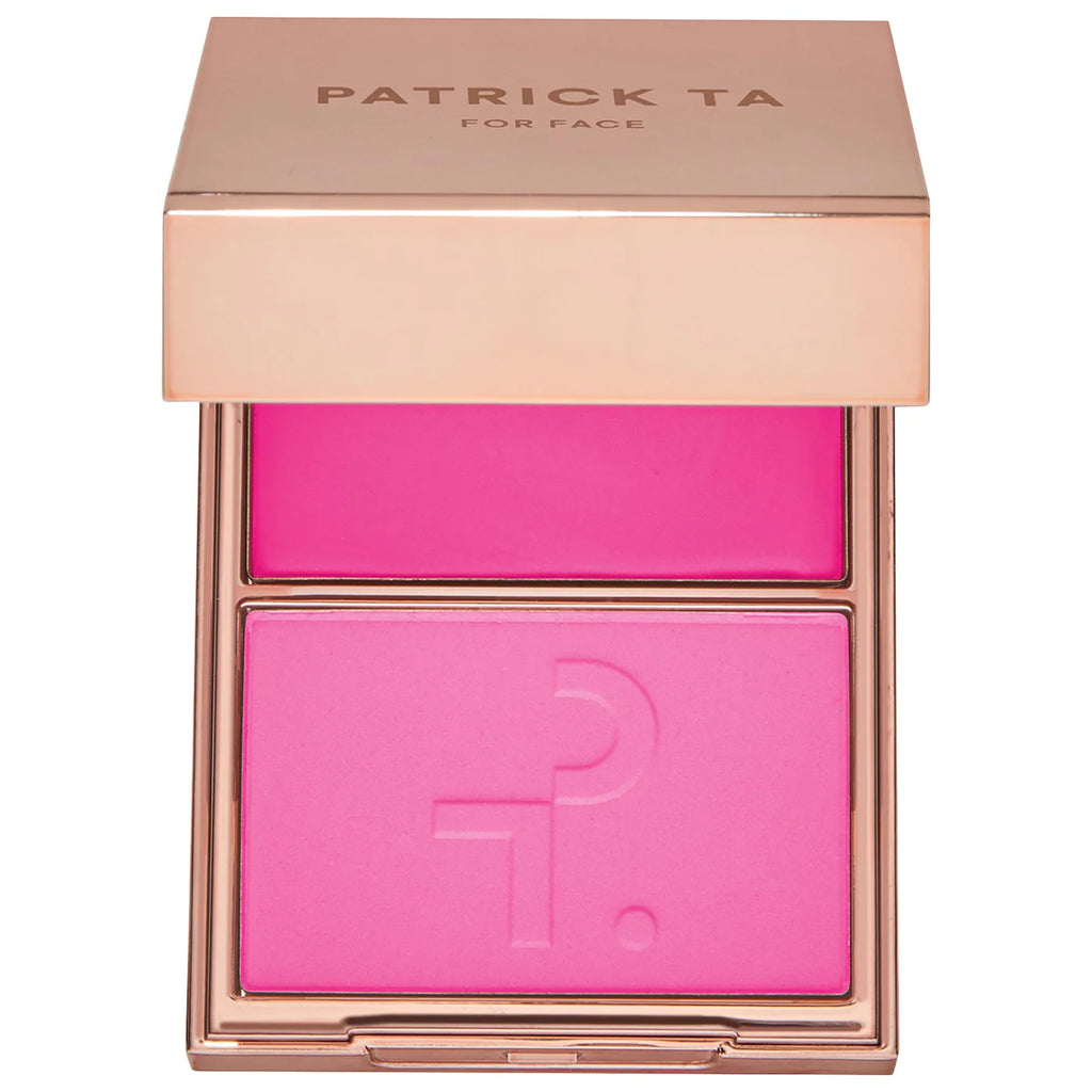Patrick ta Major Headlines Double-Take Crème & Powder Blush Duo