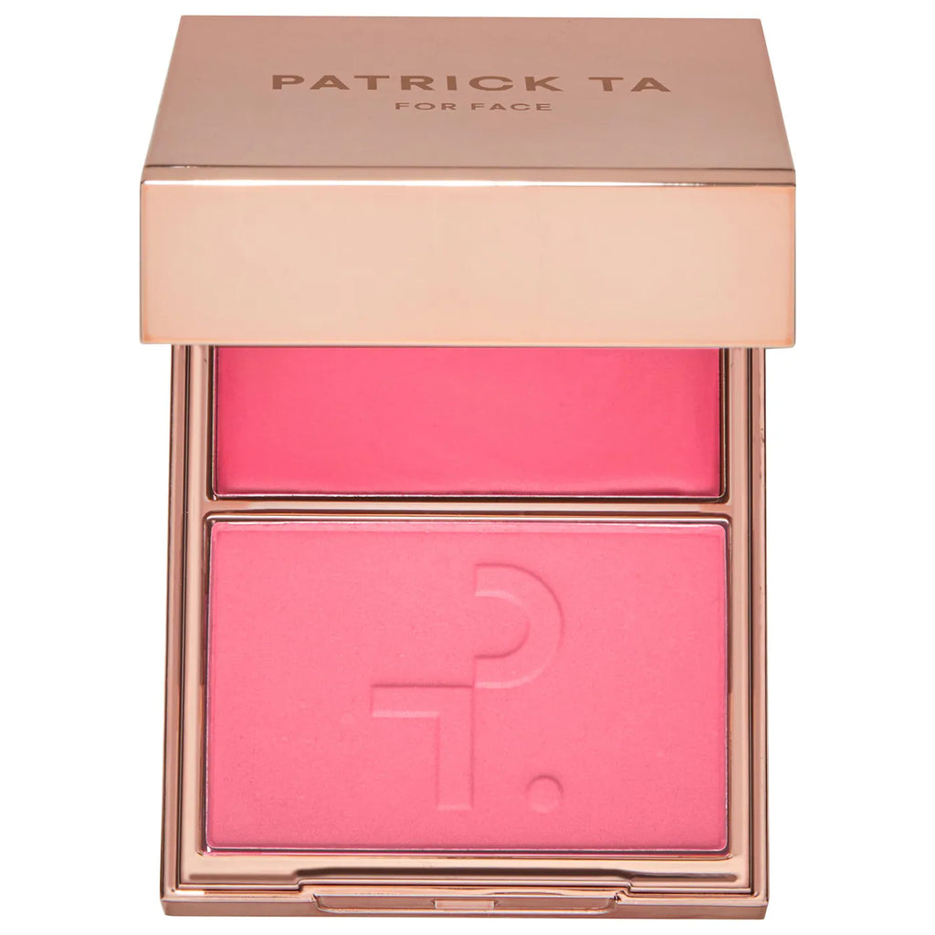 Patrick ta Major Headlines Double-Take Crème & Powder Blush Duo