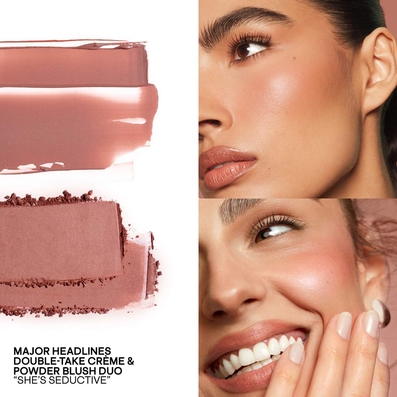 Patrick ta Major Headlines Double-Take Crème & Powder Blush Duo