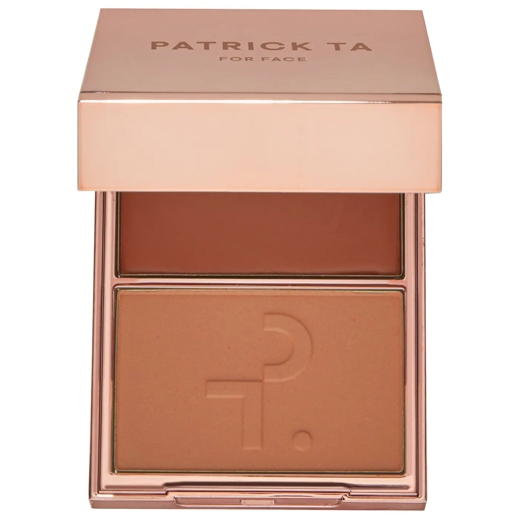 Patrick ta Major Headlines Double-Take Crème & Powder Blush Duo